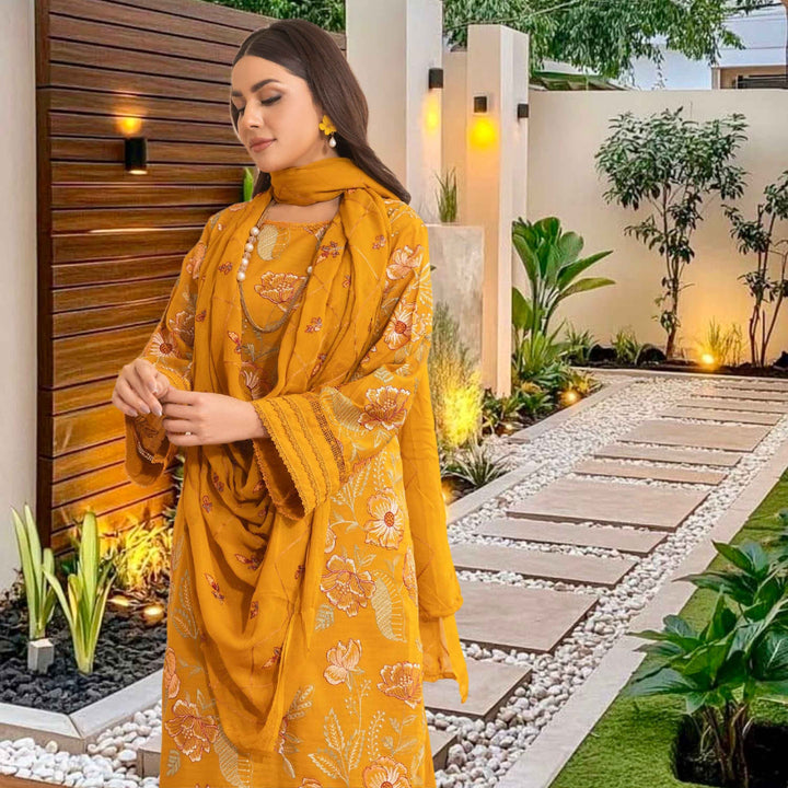 Breeze Luxury Premium Embroidered Lawn - Vol. 39