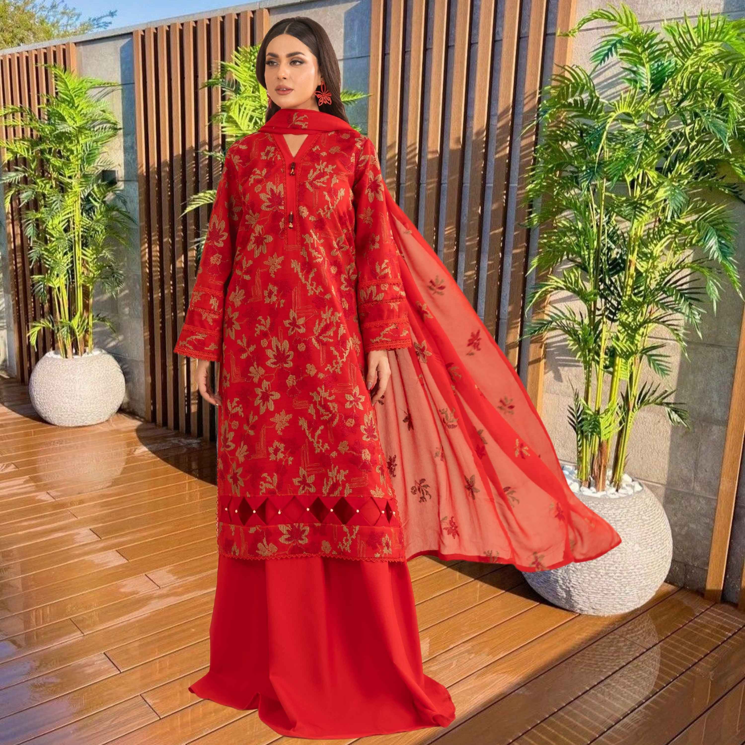 Breeze Luxury Premium Embroidered Lawn - Vol. 39