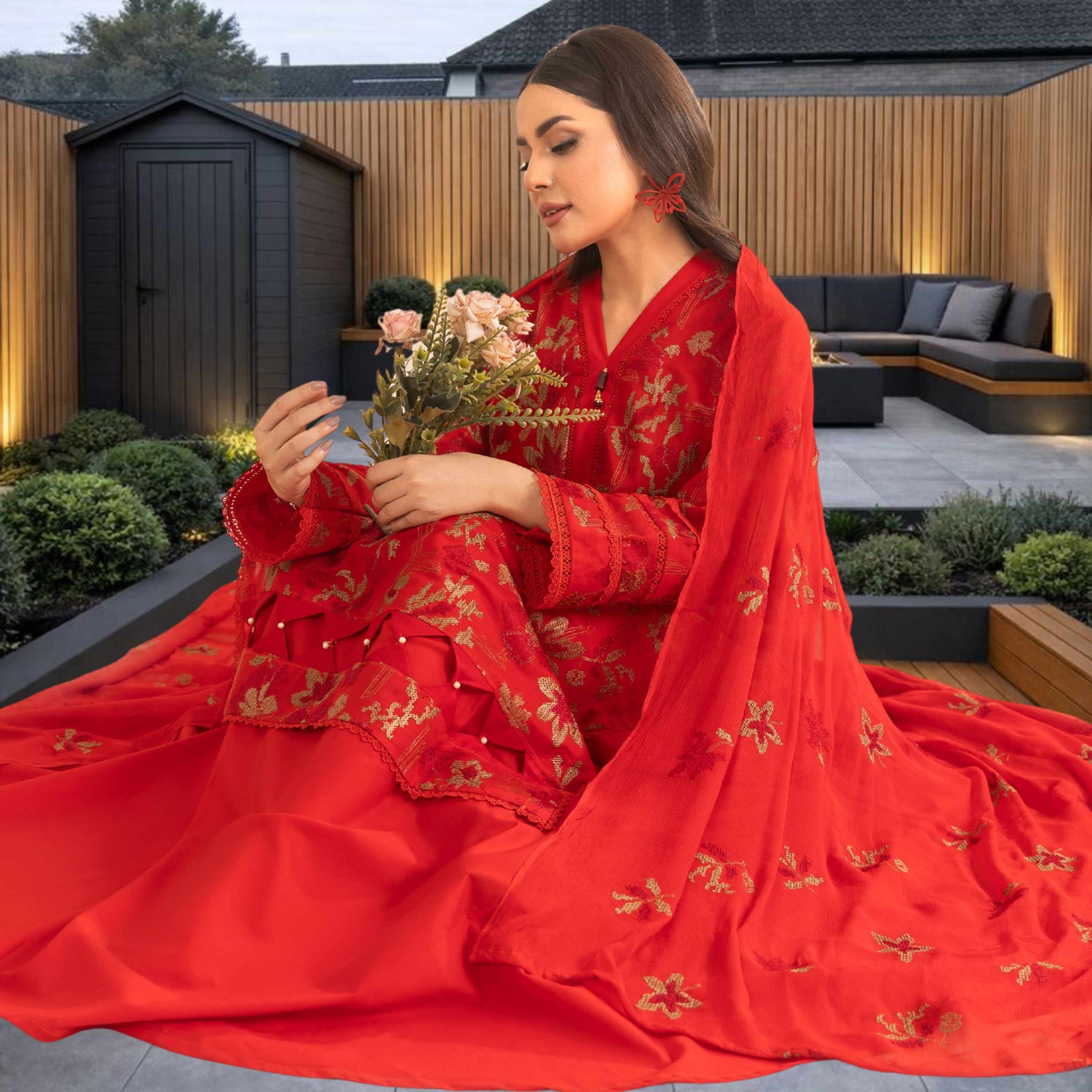 Breeze Luxury Premium Embroidered Lawn - Vol. 39