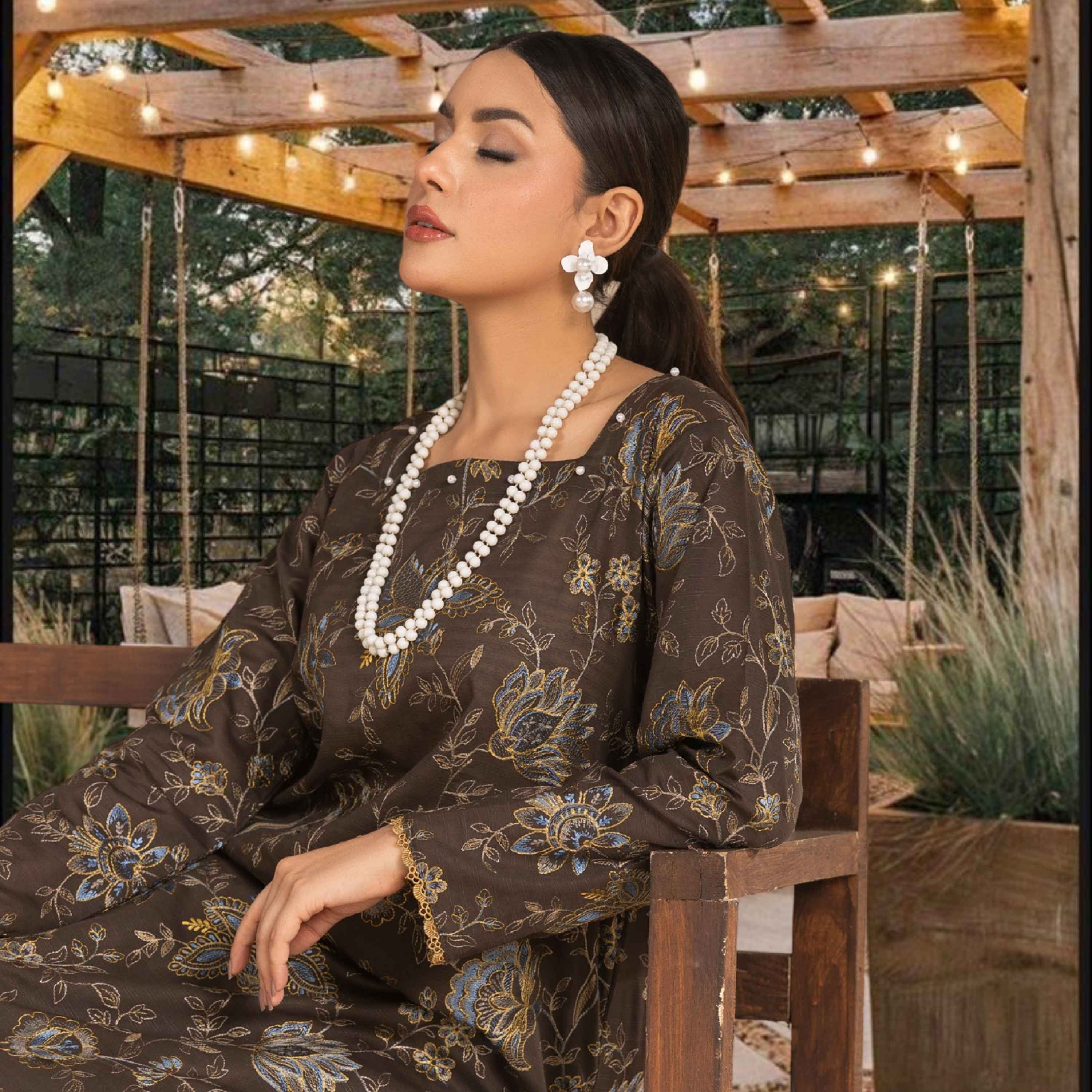 Breeze Luxury Premium Embroidered Lawn - Vol. 39