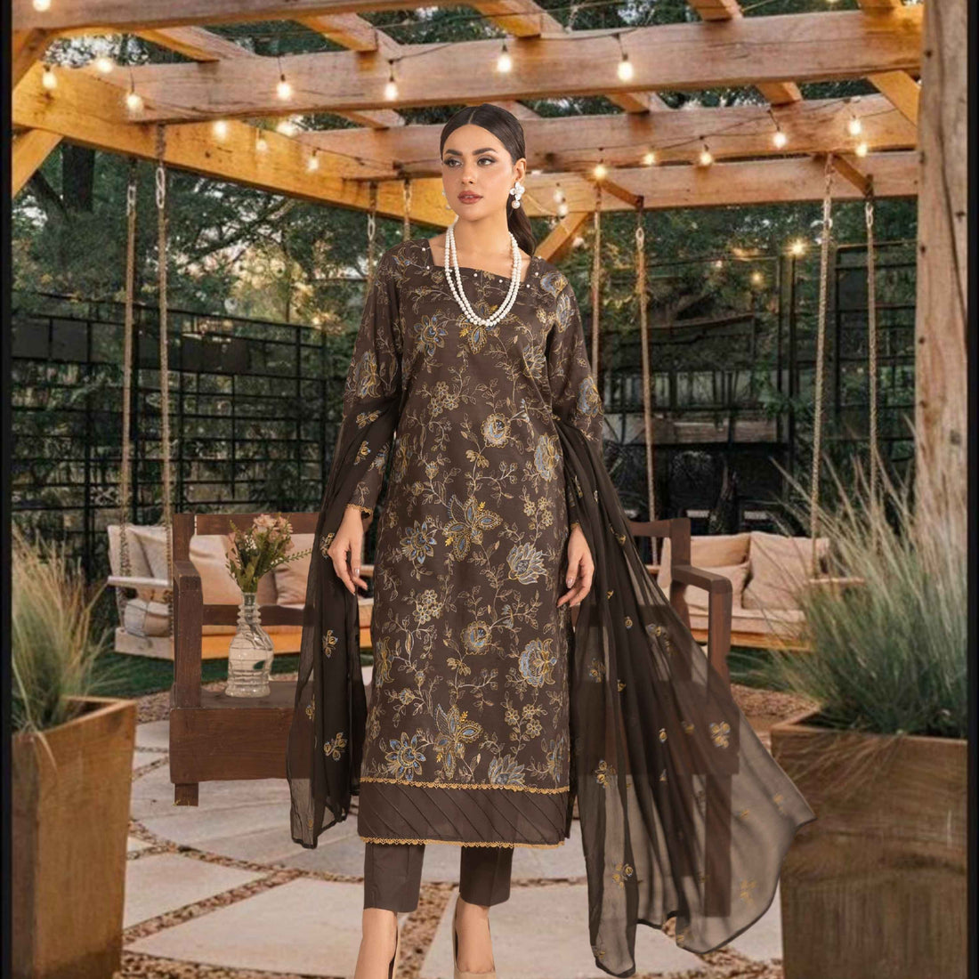 Breeze Luxury Premium Embroidered Lawn - Vol. 39