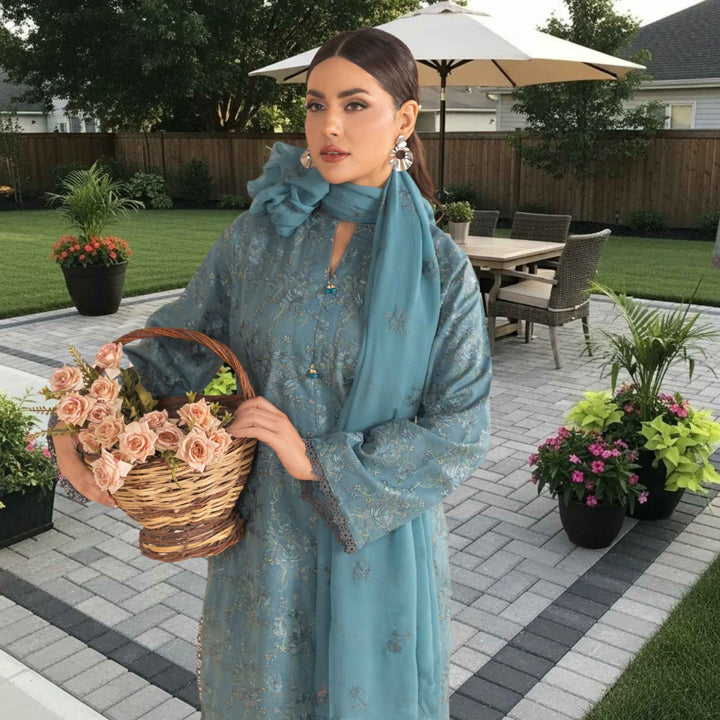 Breeze Luxury Premium Embroidered Lawn - Vol. 39