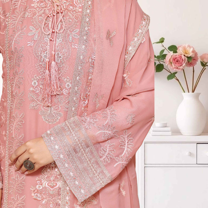 Dressline Luxury Festive Collection – Fiza_Pink