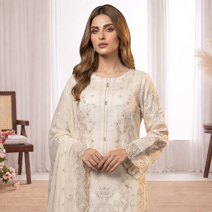 Dressline Luxury Formal Collection-HAFSA Champagne_Beige