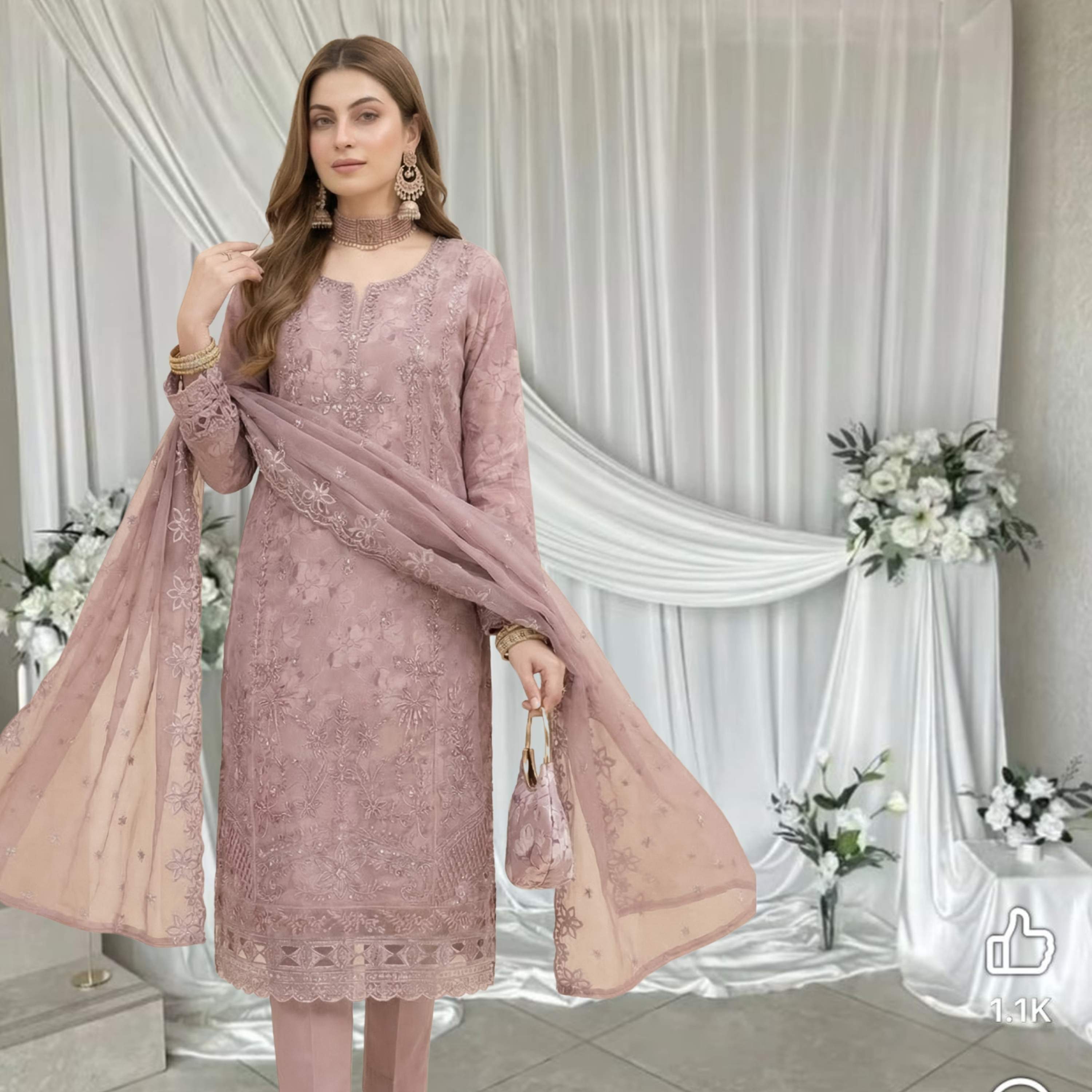 The Clutch & Khosa Collection HUDA_Dusty_Pink