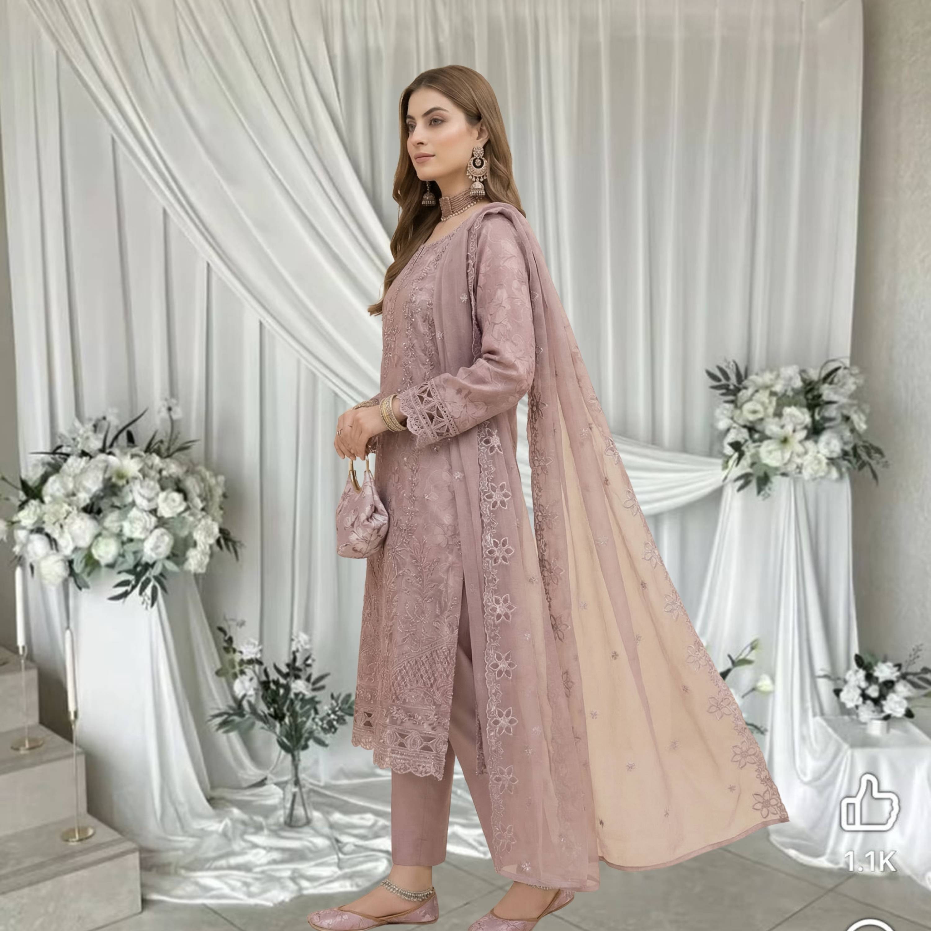 The Clutch & Khosa Collection HUDA_Dusty_Pink