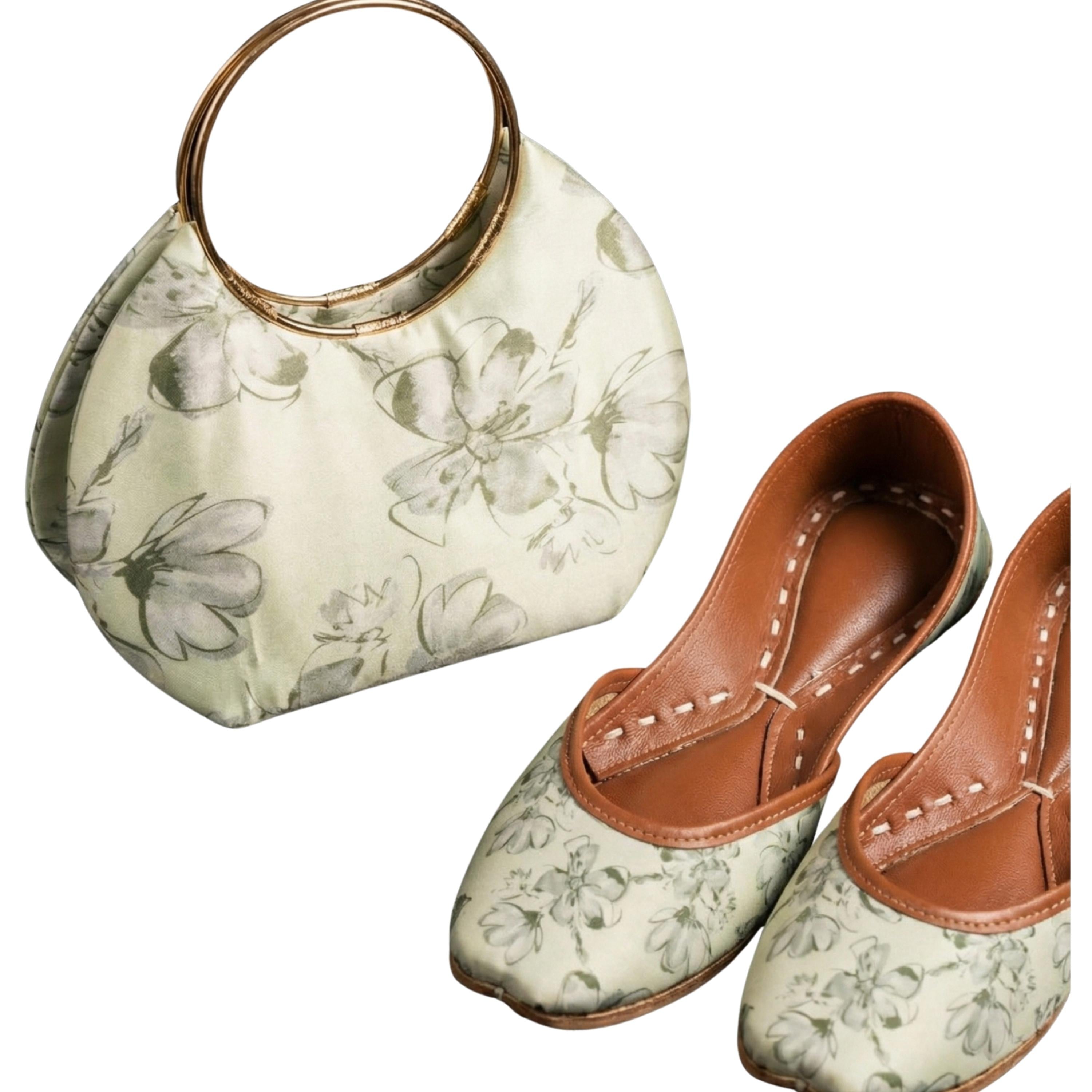 The Clutch & Khosa Collection HUDA_Sage_Green