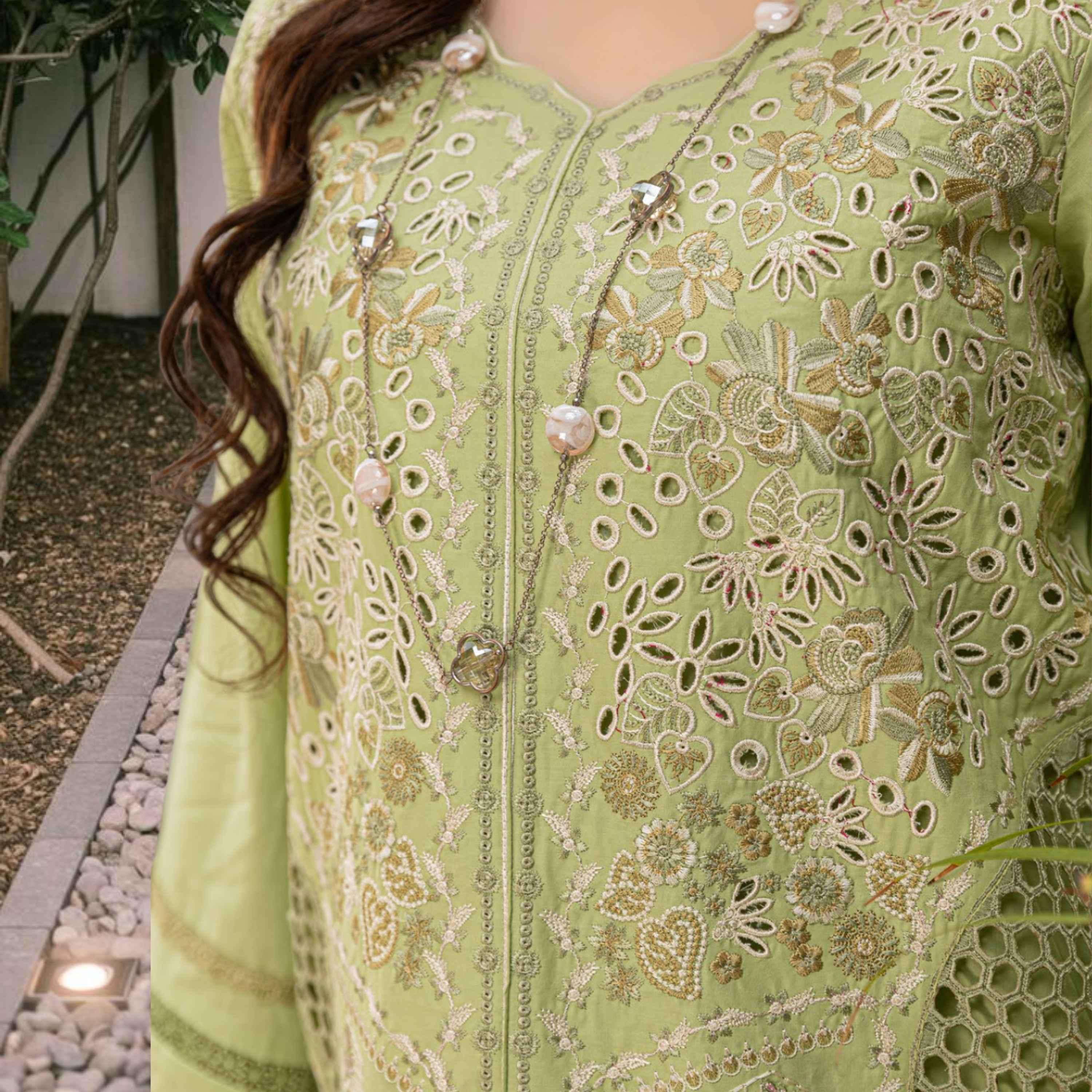 MAYA Luxury Embroidered 3PC Lawn Suit – Festive Summer Collection Vol-34