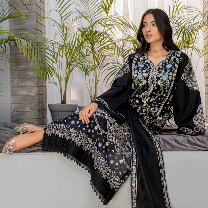 MAYA Luxury Embroidered 3PC Lawn Suit – Festive Summer Collection Vol-34