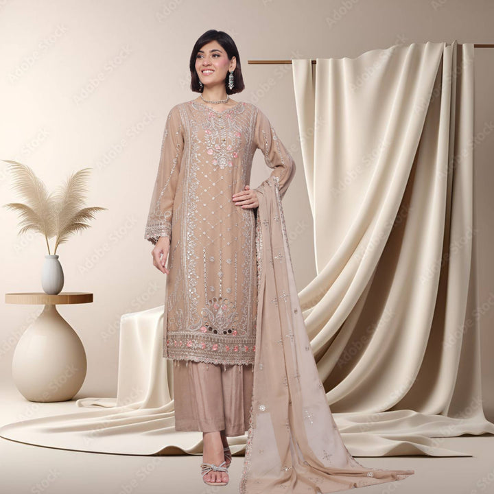 Dressline Luxury Formal Collection-NAINA_BEIGE