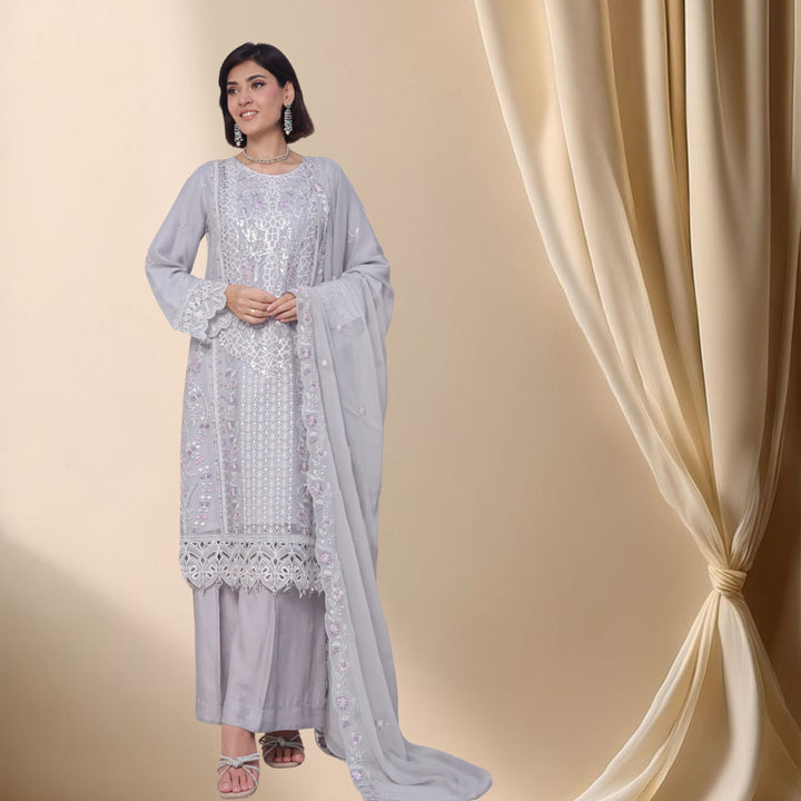 Dressline Luxury Formal Collection-NAINA_GREY